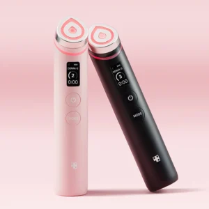 Medicube Age‑R Booster Pro – 6-in-1 skincare device with electroporation, microcurrent, EMS, LED, and sonic vibration technologies for at-home facial treatments.