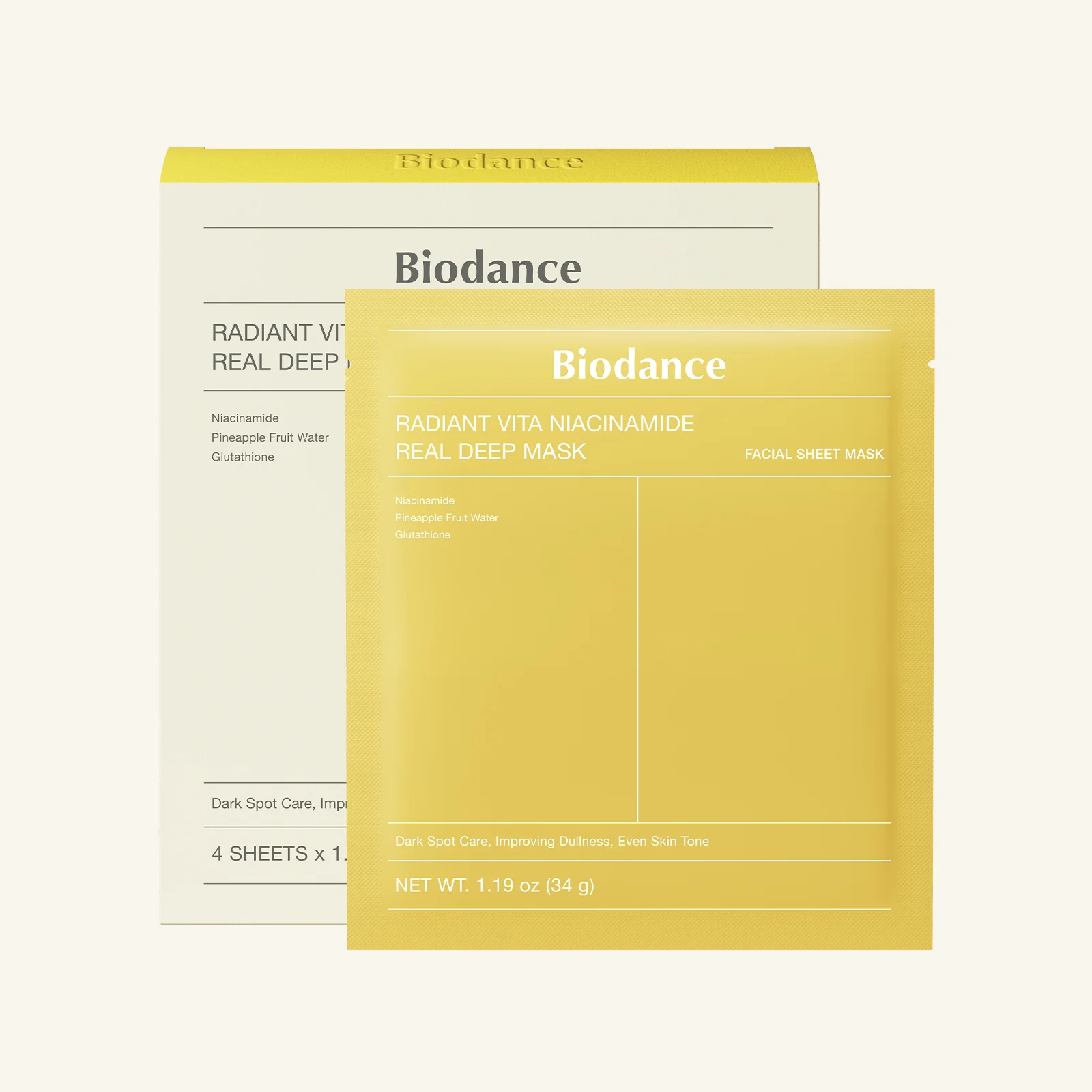BIODANCE Vita Niacinamide Mask | PibuMate BIODANCE Vita Niacinamide Mask | PibuMate